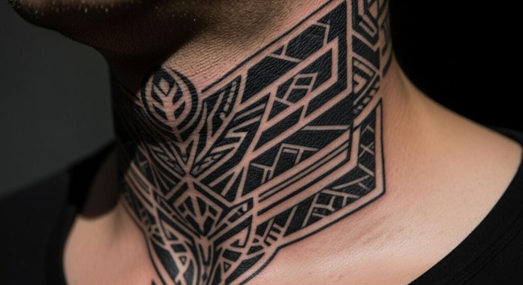 27 Bold Neck Tattoos For Men That Elevate Your Style – quickinklist.com